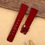 Custom red patent calf leather watch straps wristband replacement 20mm for TAG Heuer Formula 1 men and women's watch for sale aftermarket