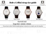 Daydaywatchband Rolex Cellini custom leather strap size guide lug size