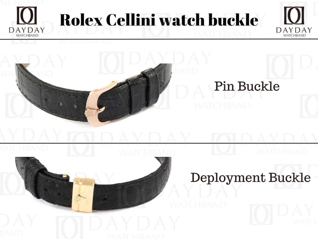 Rolex Cellini watch buckle pin buckle and deployment buckle
