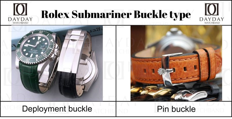 Rolex Submariner Buckle type pin buckle deployment buckle