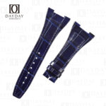 Buy custom bespoke Dark Blue alligator leather strap replacement for IWC Da Vinci IW546101 men's watch for sale aftermarket