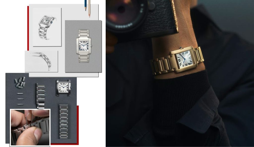 Cartier Tank watch and strap guide Cartier Tank Française introduction