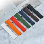 Orange Blue Green Coffee Black White Red rubber watch strap replacement 21mm for Patek Philippe Aquanaut 5167a 5168g 5164a men's watch for sale (2)