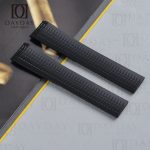 buy best black silicone rubber watch straps wristbands replacement 21mm for Patek Philippe Aquanaut 5167a 5168g 5164a men's watch aftermarket