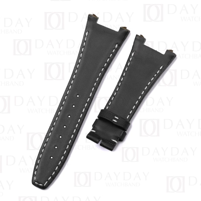 Buy custom black nylon kevlar canvas oem watch bands replacement for IWC Ingenieur AMG IW322703 42mm (2)