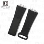Buy personalized black canvas velcro watch band replacement watch accessories for Hublot Big Bang E 440 Connected E GEN3