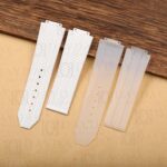 Shop Fluoro white transparent rubber wrist band replacement watch accessories for Hublot Big Bang 44mm men's watch online