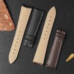 Buy Brown epsom leather watch belt bracelet straps replacement for Audemars Piguet AP Millenary 4101, Oval Shape,Maserati Anniversary 90, Qu (6)