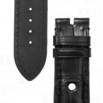 Buy Custom handmade Black alligator leather watch strap tire watch band replacement for Chopard 1000 Miglia Mille Miglia (3)