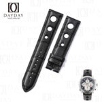 Buy Custom handmade Black alligator leather watch strap tire watchbands replacement for Chopard 1000 Miglia Mille Miglia (1)