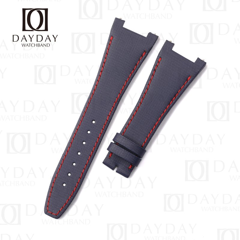 Buy blue nylon watch strap band replacement for IWC Ingenieur 2023, Iw357002,Iw500107, Ingenieur Chronograph men’s watch aftermarket for sale