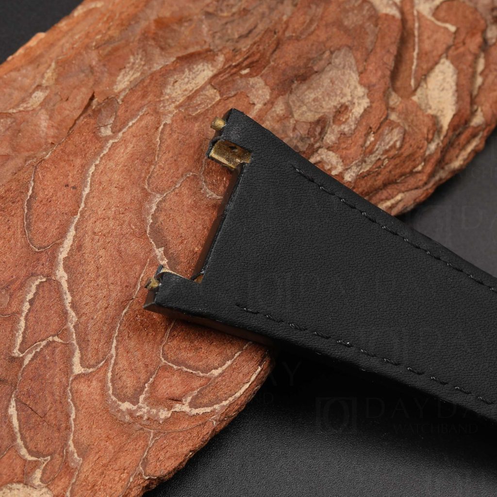 Shop black Custom alligator leather watch bands strap replacement for IWC Big Ingenieur Iw500501, Iw378403, Iw378406 (6)