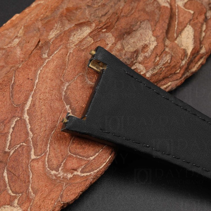 Shop black Custom alligator leather watch bands strap replacement for IWC Big Ingenieur Iw500501, Iw378403, Iw378406 (6)