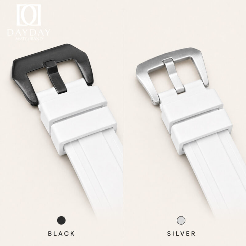 FKM-rubber-watch-bands-for-panerai-watch-come-with-tang-buckle