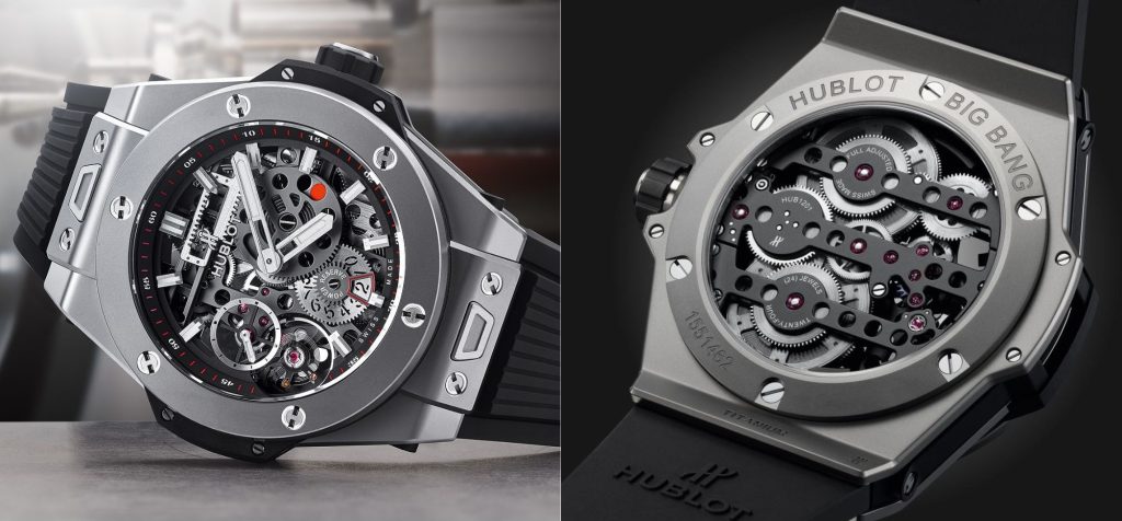 Hublot wrist watch timepiece price guide review of Hublot Meca 10，Black Magic，Titanium and more men’s and ladies watches