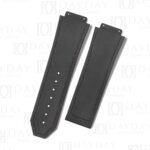 Red alligator crocodile leather strap band replacement with waterproof rubber linning for Hublot Classic Fusion 33mm 38 mm 42mm 45mm and more Hublot wrist watch
