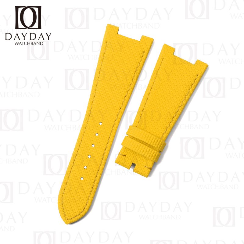 Shop 10 colors yellow handmade custom rubber watch strap band replacement for Patek Philippe PP Nautilus 5711, 5712, 5726, 5167 and more models for sale