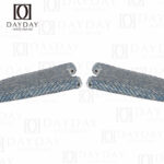 Custom blue denim fabric leather watch strap belt replacement for Patek Philippe Nautilus PP 5711 5712 (2)