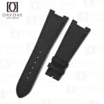 Handmade custom black canvas nylon fabric watch strap band replacement for Patek Philippe PP Nautilus 5711 5712