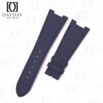 Handmade custom blue canvas nylon fabric watch strap replacement for Patek Philippe PP Nautilus 5711 5712