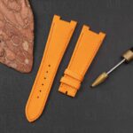 daydaywatchband orange canvas watch band strap replacement for patek philippe nautilus 5711 5712 men ladies watch (2)