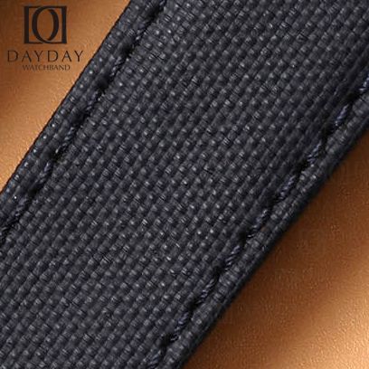 daydaywatchband canvas nylon fabric qucik release watch strap replacement for Cartier Santos Medium Large XL