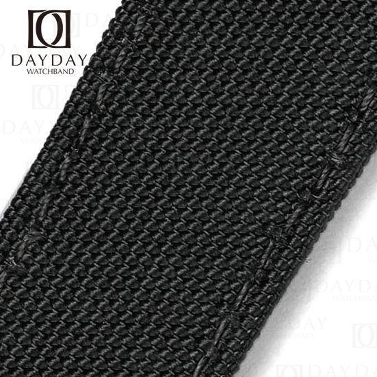 daydaywatchband custom canvas velcro watch strap replacement for Cartier Santos