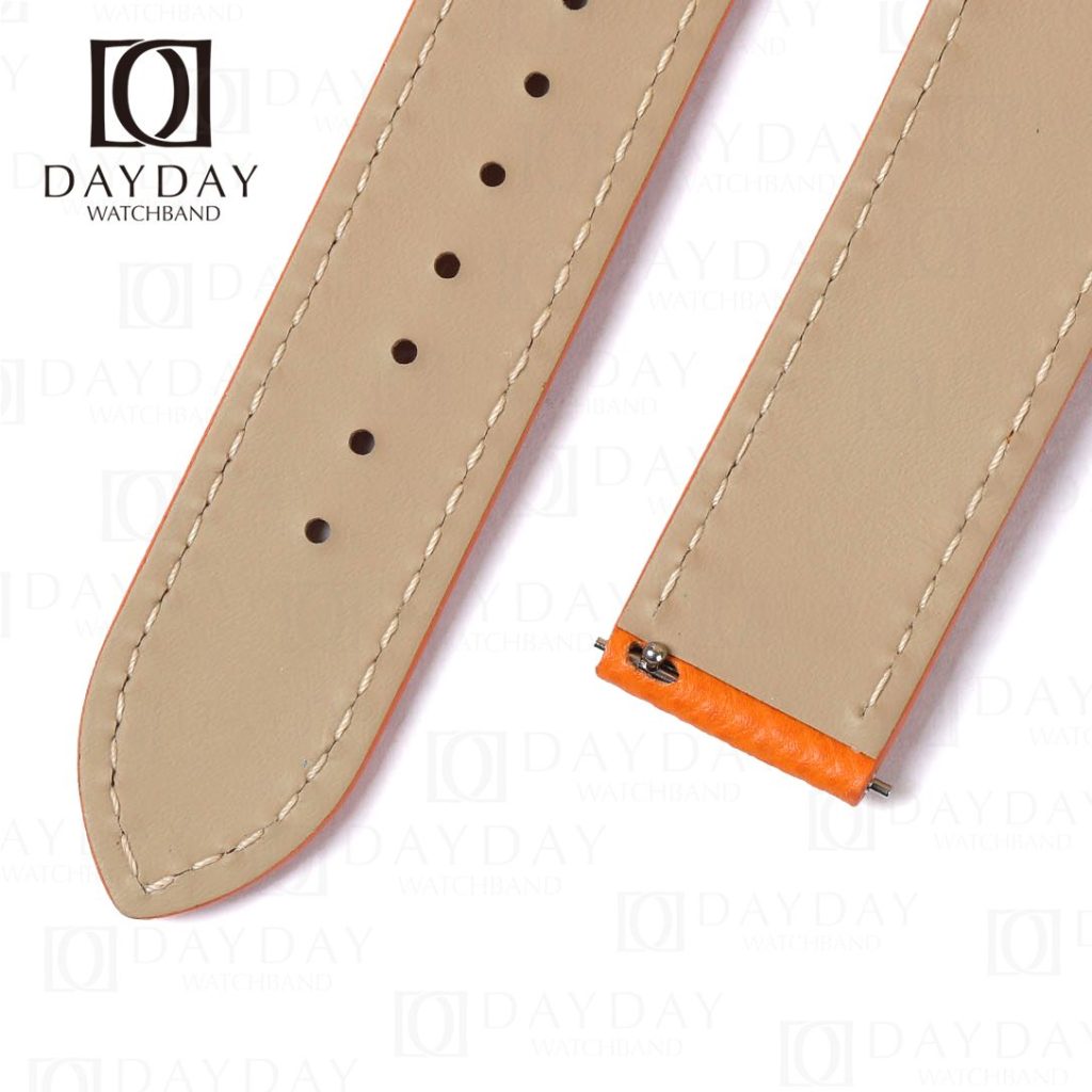 daydaywatchband quick change epsom leather strap band replacement for Cartier Santos medium large xl