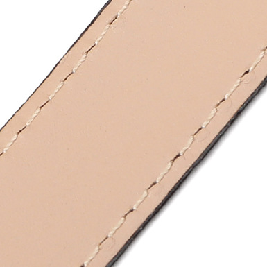 Itlian calfskin lining leather watch band strap replacement for Cartier Santos Galbee