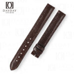 Bespoke Dark brown Cartier lizard watch strap 18mm 20mm fit for Cartier Ronde Tank Solo