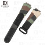 Custom Richard Mille RM camo Camouflage rubber velcro strap replacement watch strap (2)