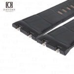Custom Black Alligator leather watch band for Audemars Piguet Royal Oak diver 15720ST (3)