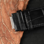 Custom Black Alligator leather watch band for Audemars Piguet Royal Oak diver 15720ST (7)