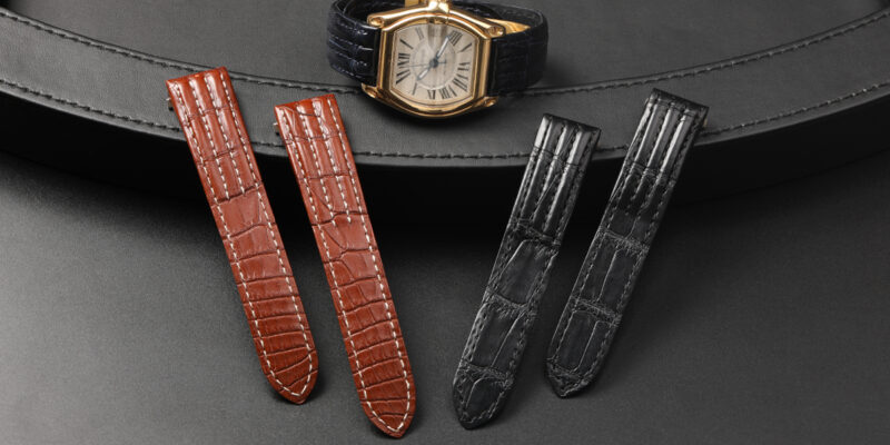 daydaywatchband handmade luxury black brown alligator leather watch straps bands for Cartier Roadster 19mm 20mm banner daydaywatchband handmade luxury black brown alligator leather watch straps bands for Cartier Roadster 19mm 20mm banner