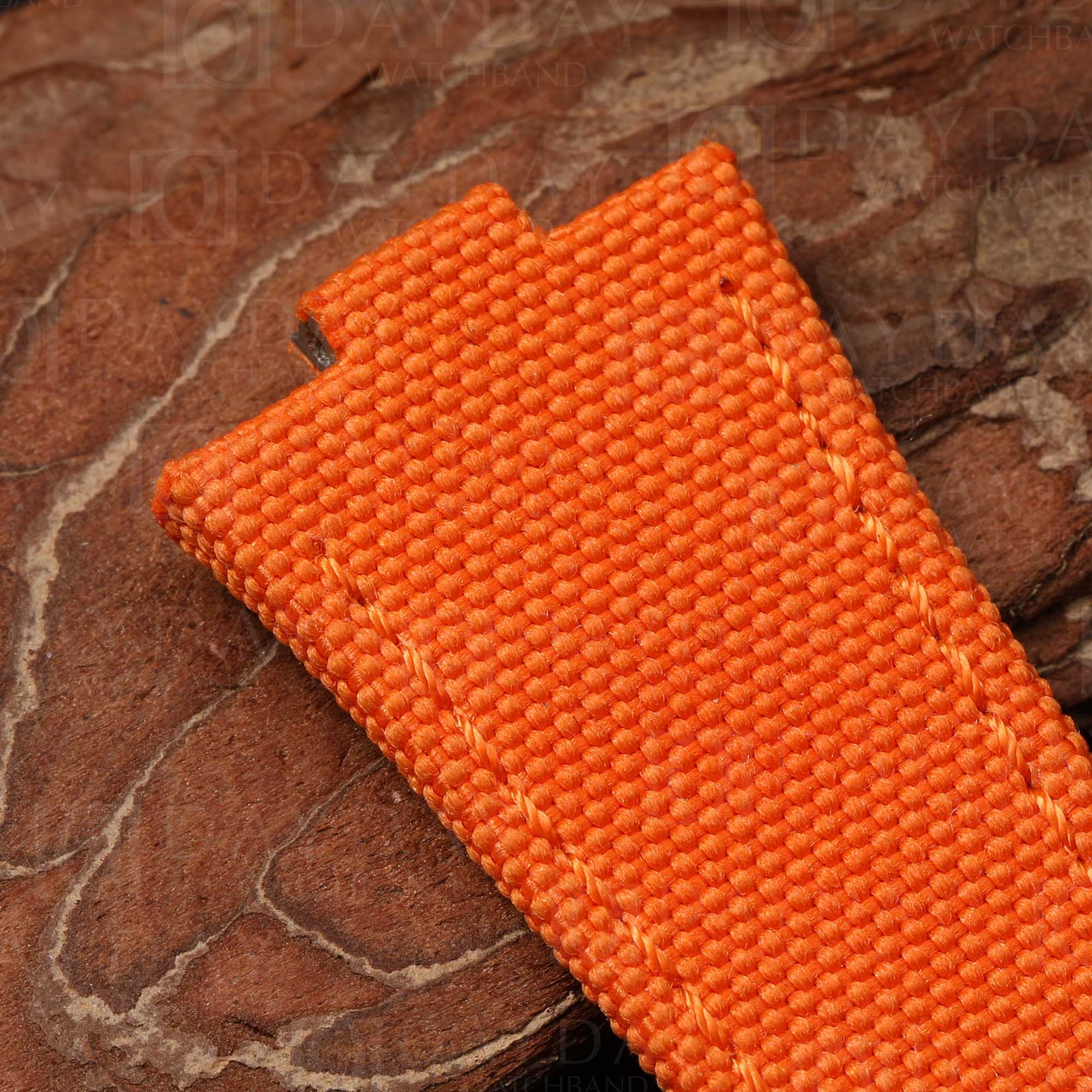 Custom Canvas Velcro Strap for Vacheron Constantin Oversea 4500v 5500v (51 Colors) 5 Vacheron Constantin Oversea 4500v 5500v orange velcro watch band with metal insert (2)