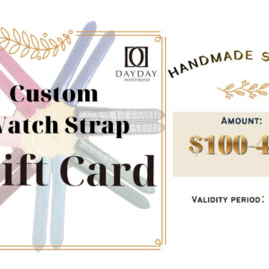 handmade custom watch strap band replacement daydaywatchband gift card