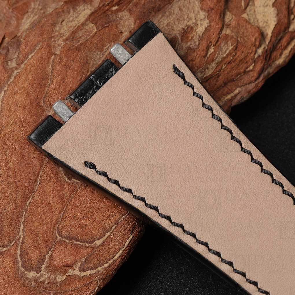 Custom Quick Release Alligator leather watch strap for Audemars Piguet Royal Oak Offshore Diver(Multi-color) 8 handmade AP Royal Oak Offshore Diver leather watch strap with quick release system