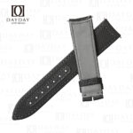 JLC Jaeger Lecoultre Polaris Master curved end black rubber material watch strap (2)