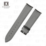 JLC Jaeger Lecoultre Polaris curved end watch strap with grey calfskin lining