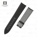 JLC Jaeger Lecoultre Polaris curved end watch strap with grey calfskin lining (2)