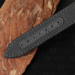 black rubber material strap tail replacement for JLC Jaeger Lecoultre Polaris