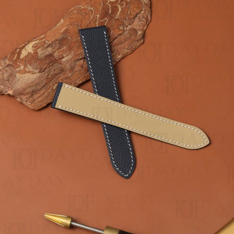 Bespoke-Epsom-leather-band-for-cartier-watch