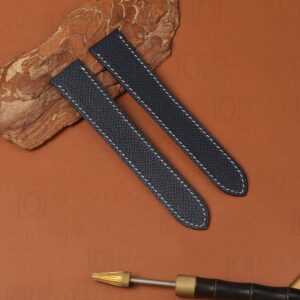 Custom-Epsom-leather-band-for-cartier-watch-1