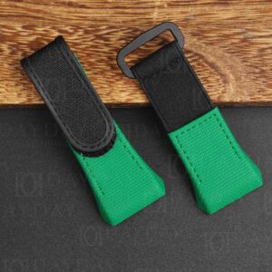 Custom-watch-strap-for-vanguard,-Rubber-velcro-loop-watch-band