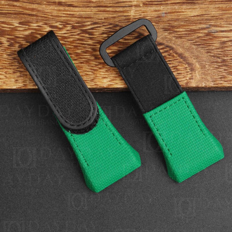 Custom-watch-strap-for-vanguard,-Rubber-velcro-loop-watch-band
