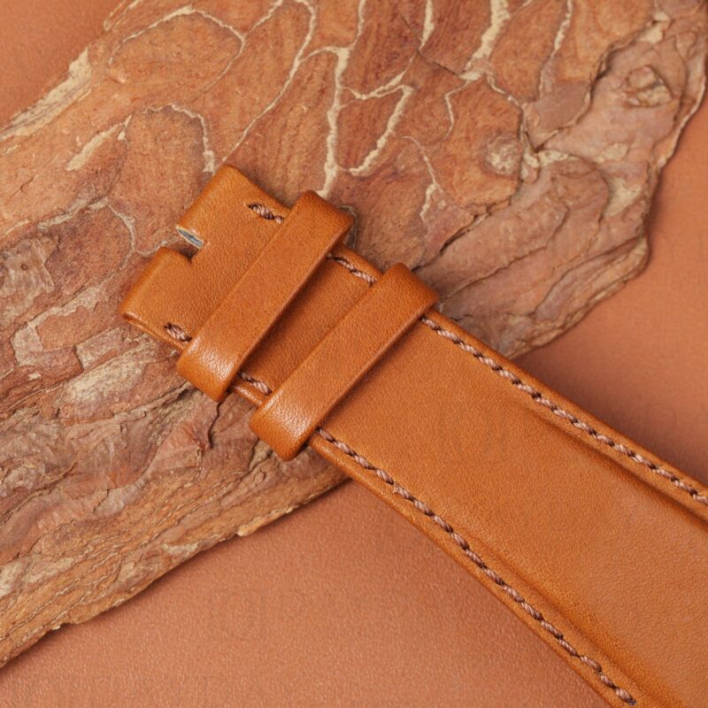 Custom Calfskin leather Strap for Excalibur RDDBEX0393, custom buckle size, lug size and length