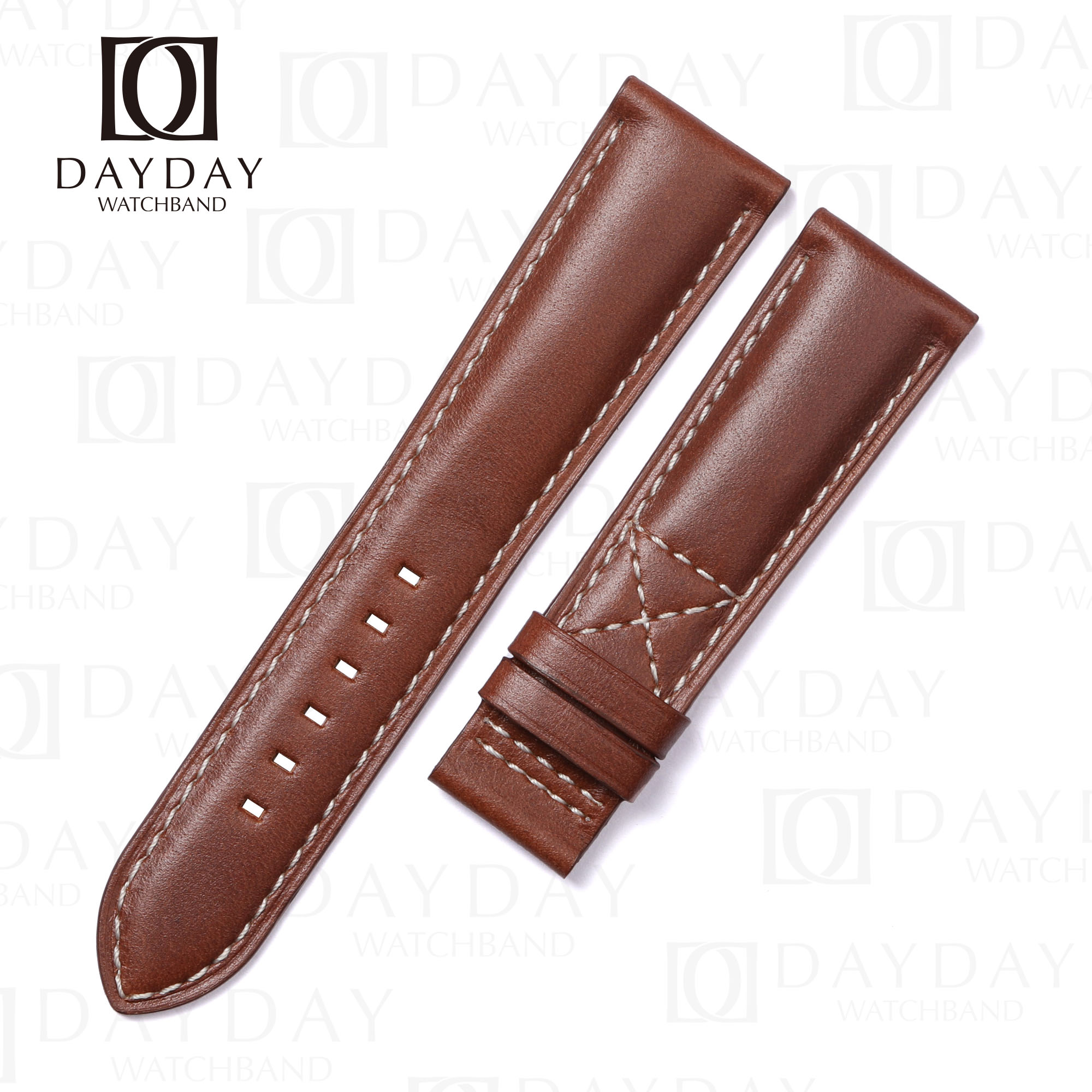 Custom calfskin Leather strap for Patek Philippe 5524 (Multi-color) 6 Custom calfskin Leather strap for Patek Philippe 5524 (Multi-color) - Image 6