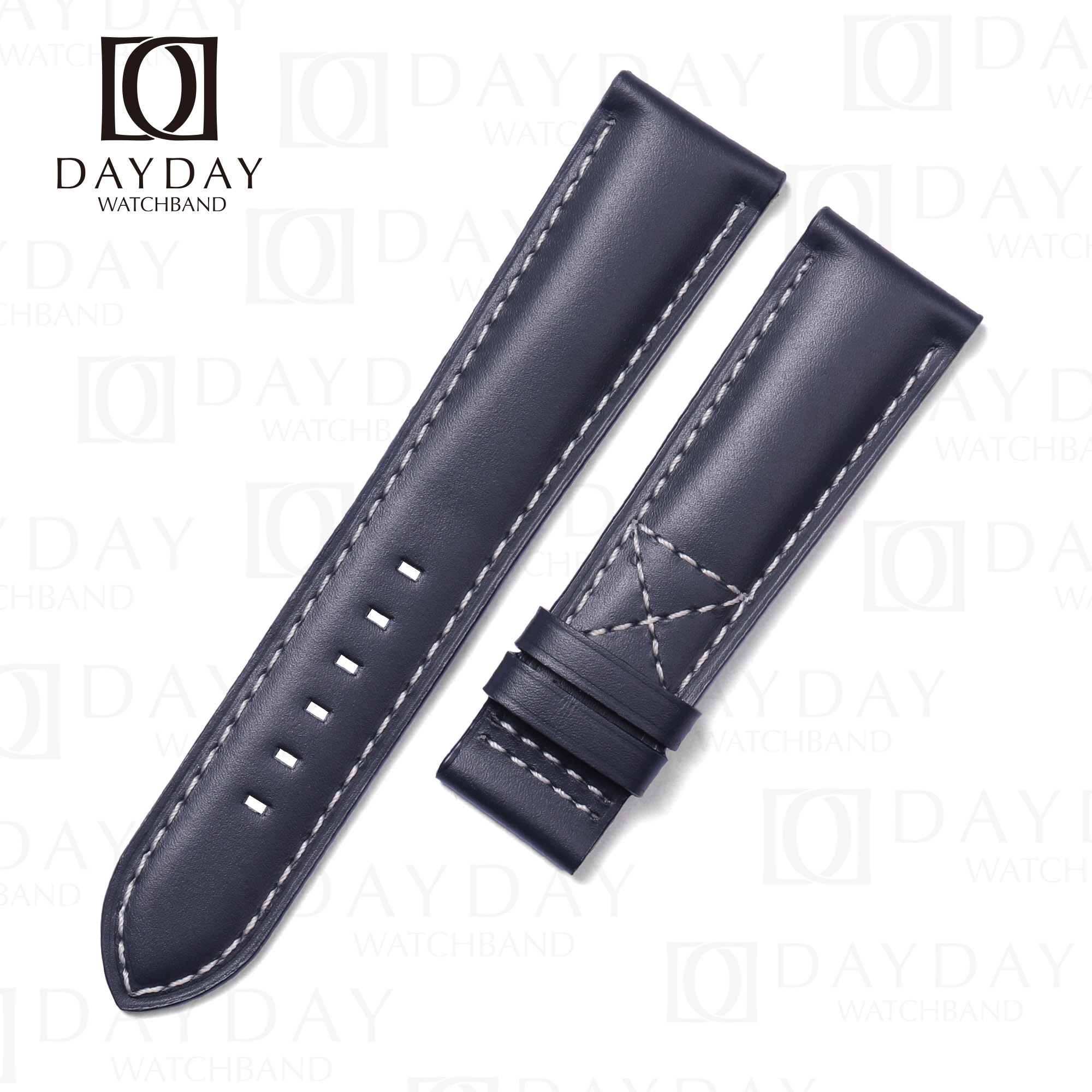 Custom calfskin Leather strap for Patek Philippe 5524 (Multi-color) 11 Custom calfskin Leather strap for Patek Philippe 5524 (Multi-color) - Image 11