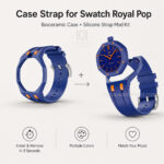 Bioceramic-case-Silicone-band-case-strap-for-Swatch-x-Ap-watches-Mod-kit