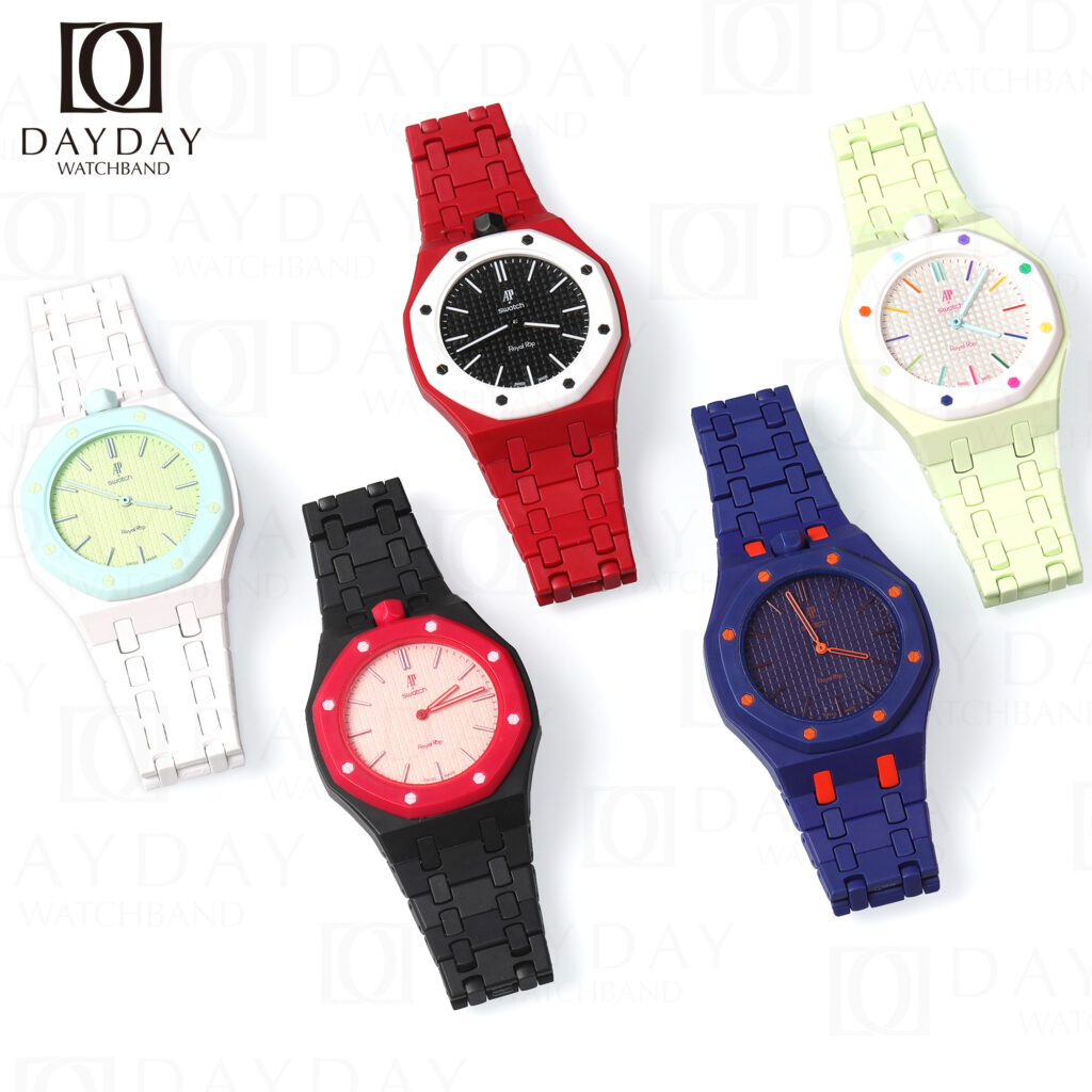 Casestrap For Swatch AP Royal Pop — 10 Best Bioceramic Wrist Band